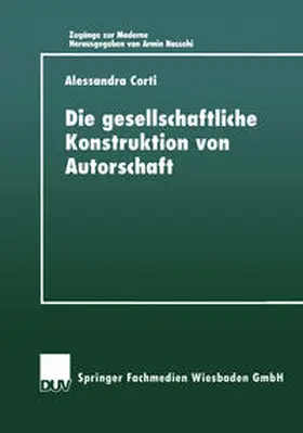  Die gesellschaftIiche Konstruktion von Autorschaft | eBook | Sack Fachmedien
