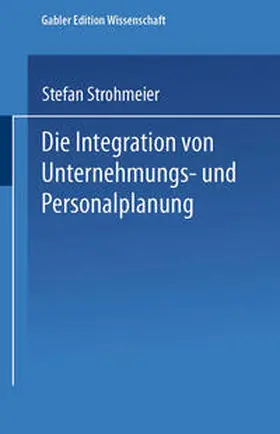 Die Integration von Unternehmungs-und Personalplanung | E-Book | www.sack.de