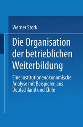 Die Organisation der betrieblichen Weiterbildung | E-Book | www.sack.de