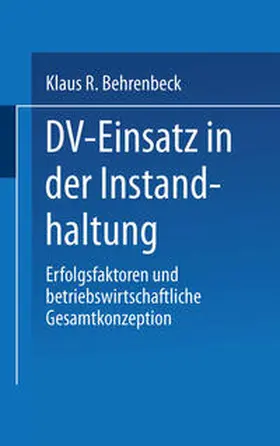 DV-Einsatz in der Instandhaltung | E-Book | www.sack.de