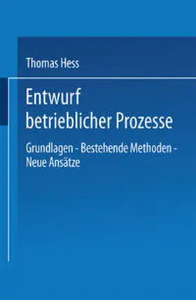 Entwurf betrieblicher Prozesse | E-Book | www.sack.de