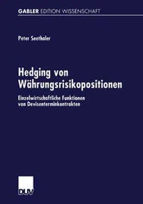 Hedging von Währungsrisikopositionen | E-Book | www.sack.de