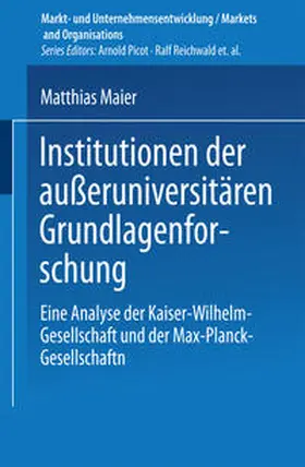  Institutionen der außeruniversitären Grundlagenforschung | eBook | Sack Fachmedien