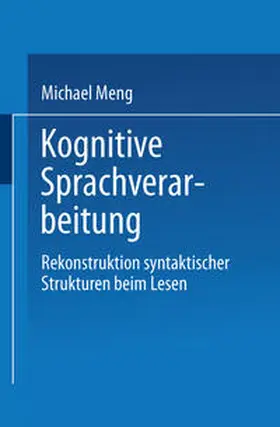 Kognitive Sprachverarbeitung | E-Book | www.sack.de