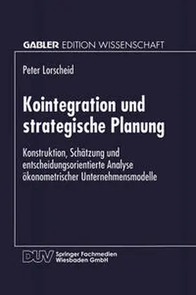 Kointegration und strategische Planung | E-Book | www.sack.de