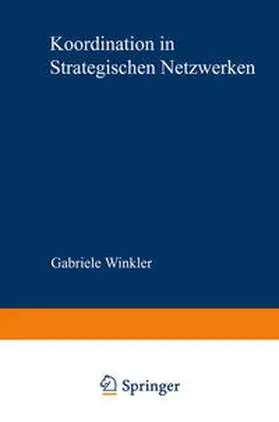 Koordination in strategischen Netzwerken | E-Book | www.sack.de