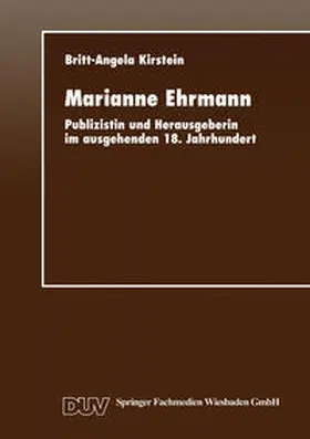  Marianne Ehrmann | eBook | Sack Fachmedien