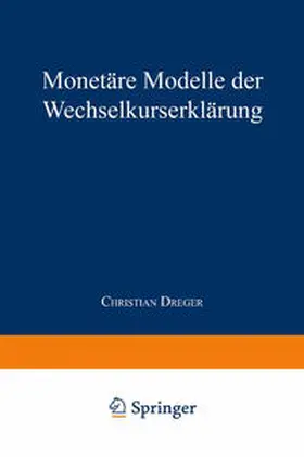  Monetäre Modelle der Wechselkurserklärung | eBook | Sack Fachmedien