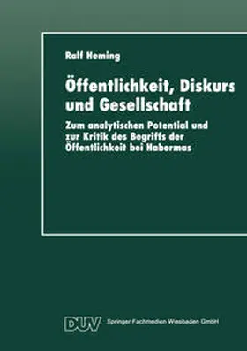 Öffentlichkeit, Diskurs und Gesellschaft | E-Book | sack.de