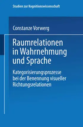 Vorwerg | Raumrelationen in Wahrnehmung und Sprache | E-Book | www.sack.de