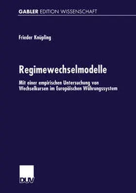 Regimewechselmodelle | E-Book | www.sack.de