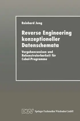  Reverse Engineering konzeptioneller Datenschemata | eBook | Sack Fachmedien