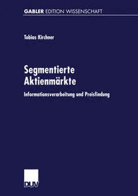 Segmentierte Aktienmärkte | E-Book | sack.de