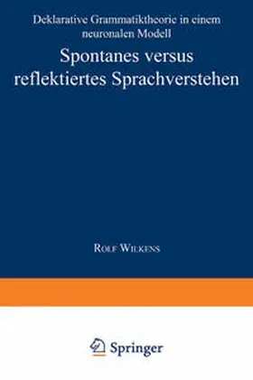 Spontanes versus reflektiertes Sprachverstehen | E-Book | www.sack.de
