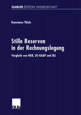 Stille Reserven in der Rechnungslegung | E-Book | www.sack.de
