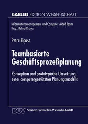Teambasierte Geschäftsprozeßplanung | E-Book | sack.de