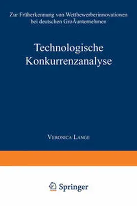  Technologische Konkurrenzanalyse | eBook | Sack Fachmedien