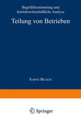  Teilung von Betrieben | eBook | Sack Fachmedien