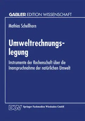 Umweltrechnungslegung | E-Book | www.sack.de