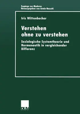  Verstehen ohne zu verstehen | eBook | Sack Fachmedien