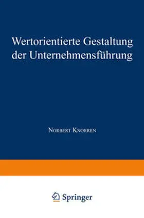 Wertorientierte Gestaltung der Unternehmensführung | E-Book | sack.de