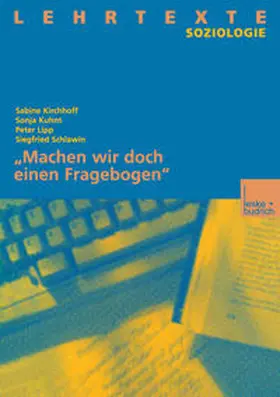  „Machen wir doch einen Fragebogen“ | eBook | Sack Fachmedien