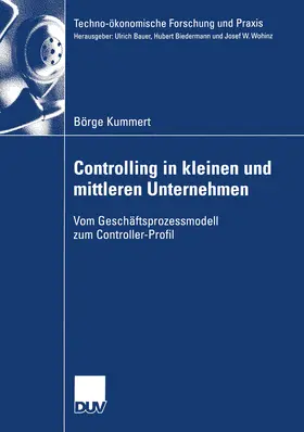 Kummert |  Controlling in kleinen und mittleren Unternehmen | eBook | Sack Fachmedien