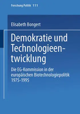 Bongert |  Demokratie und Technologieentwicklung | eBook | Sack Fachmedien