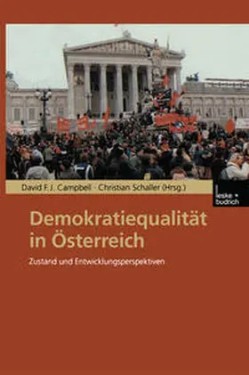 Campbell / Schaller |  Demokratiequalität in Österreich | eBook | Sack Fachmedien
