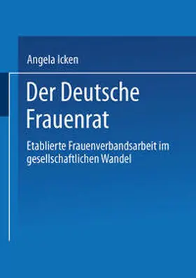 Icken |  Der Deutsche Frauenrat | eBook | Sack Fachmedien