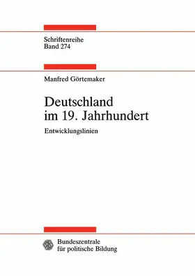  Deutschland im 19. Jahrhundert | Buch |  Sack Fachmedien