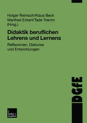 Reinisch / Beck / Eckert | Didaktik beruflichen Lehrens und Lernens | E-Book | sack.de
