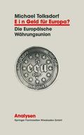  Geld für Europa? | Buch |  Sack Fachmedien