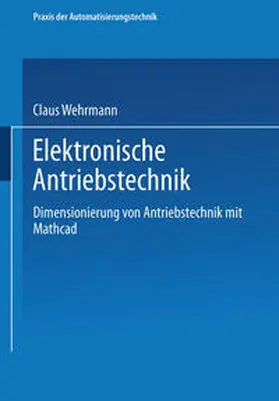 Wehrmann | Elektronische Antriebstechnik | E-Book | www.sack.de