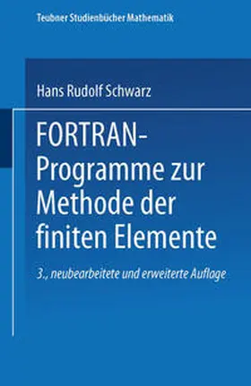 FORTRAN-Programme zur Methode der finiten Elemente | E-Book | sack.de