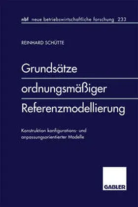 Schütte | Grundsätze ordnungsmäßiger Referenzmodellierung | E-Book | sack.de