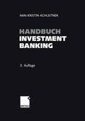 Achleitner |  Achleitner, A: Handbuch Investment Banking | Buch |  Sack Fachmedien