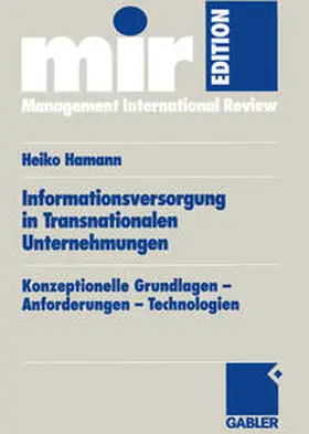 Hamann | Informationsversorgung in Transnationalen Unternehmungen | E-Book | sack.de