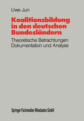  Koalitionsbildung in den deutschen Bundesländern | eBook | Sack Fachmedien