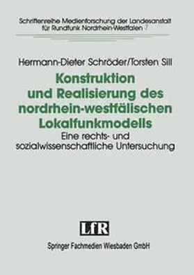 Schröder |  Konstruktion und Realisierung des nordrhein-westfälischen Lokalfunkmodells | eBook | Sack Fachmedien