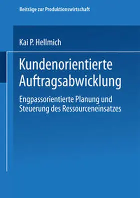 Hellmich | Kundenorientierte Auftragsabwicklung | E-Book | www.sack.de