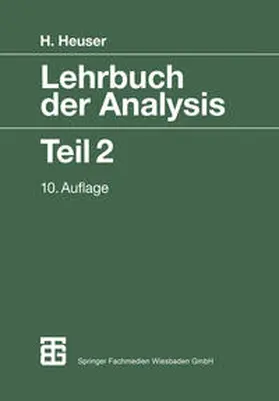  Lehrbuch der Analysis | eBook | Sack Fachmedien