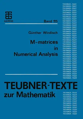 M-matrices in Numerical Analysis | Buch | 978-3-663-10819-1 | www.sack.de