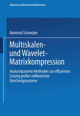  Multiskalen- und Wavelet-Matrixkompression | eBook | Sack Fachmedien
