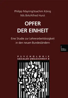 Mayring / König / Birk |  Opfer der Einheit | eBook | Sack Fachmedien