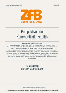 Krafft | Perspektiven der Kommunikationspolitik | E-Book | sack.de