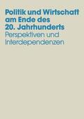 Andersen |  Politik und Wirtschaft am Ende des 20. Jahrhunderts | Buch |  Sack Fachmedien