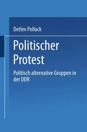 Politischer Protest | Buch | 978-3-663-11107-8 | sack.de