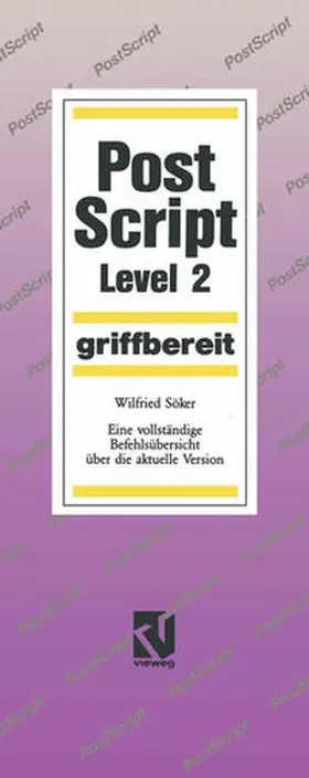  PostScript Level 2 griffbereit | eBook | Sack Fachmedien