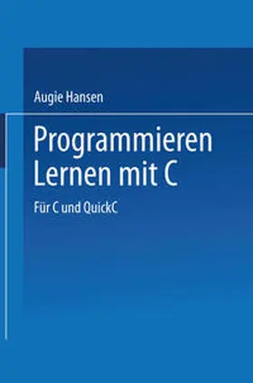 Programmieren Lernen mit C | E-Book | www.sack.de